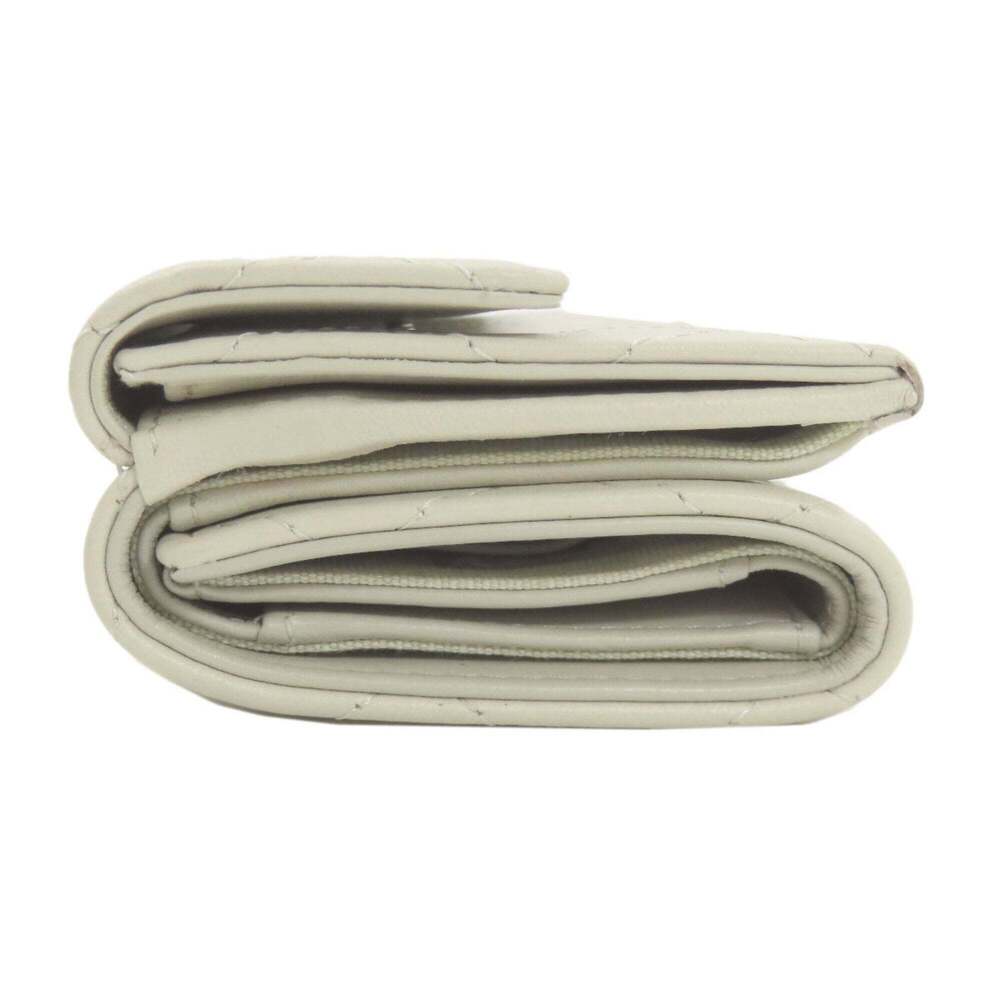 CHANEL Gray Logo Wallet - Picture 3 of 16